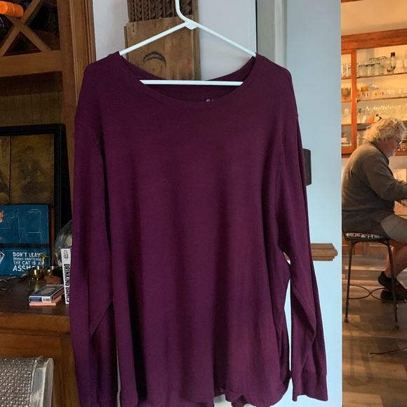 Terra snd sky long sleeve stretch workout/casual top. Nit brand new but never wo - Picture 1 of 2